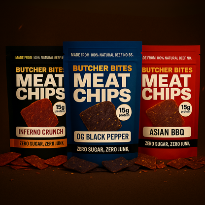 Butcher Bites Meat Chips