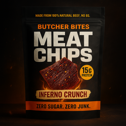 Butcher Bites Meat Chips